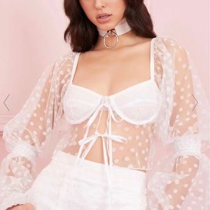 Sugar Thrillz Miss You More Top